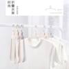 Wholesale Wide Shoulder Foldable Hanger Drying Rack Home School Dormitory Portable Hanger Plastic Foldable Hanger