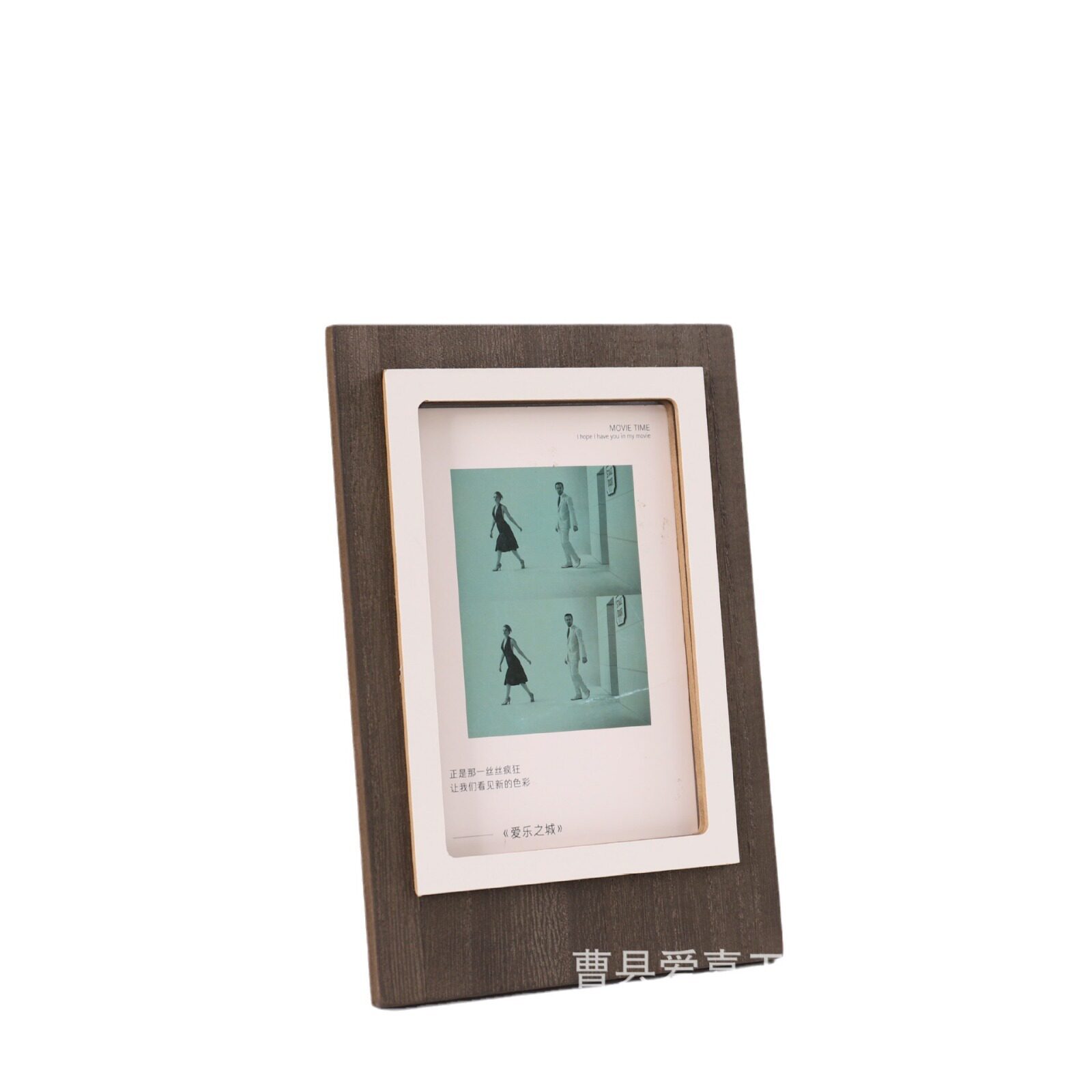 Simple creative square wooden square photo frame decoration wedding photo studio children's photography decoration decoration photo frame