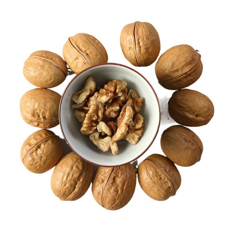 Hangzhou Thin-Shell Large Walnuts 2450g Original Xinjiang Thin-Skinned Roasted Nuts 2.5kg Bags 2023 New Arrival