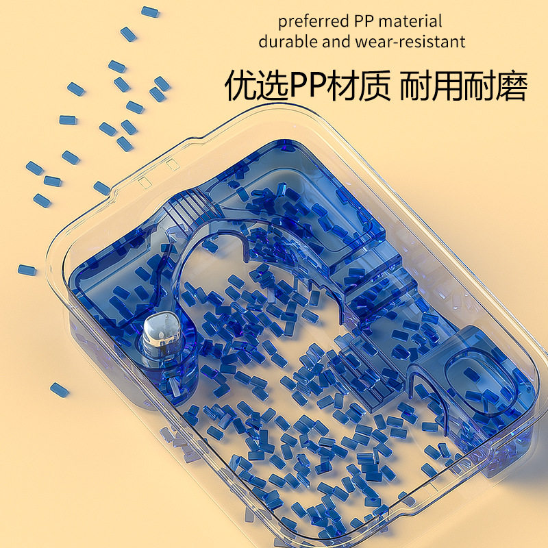 仓鼠笼子豪华超大别墅全透明金丝熊笼子跑轮宠物仓鼠笼用品小房子,淘宝优惠券,粉丝福利购,淘宝优惠卷