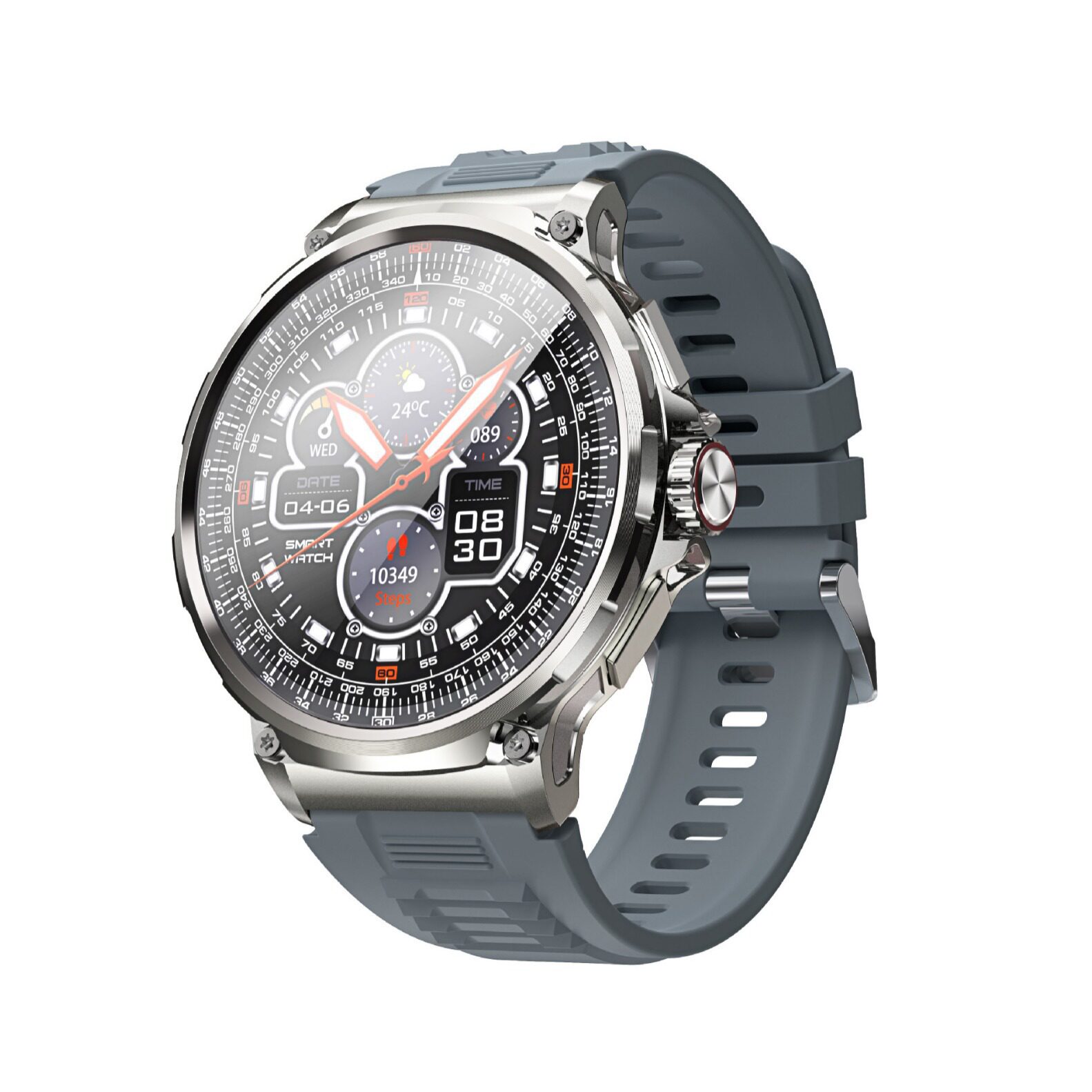 Cross-Border V69 Smart Watch 1.85inch Bluetooth Call Large Screen Heart Rate Blood Oxygen Multi-Sport Waterproof Smart Watch