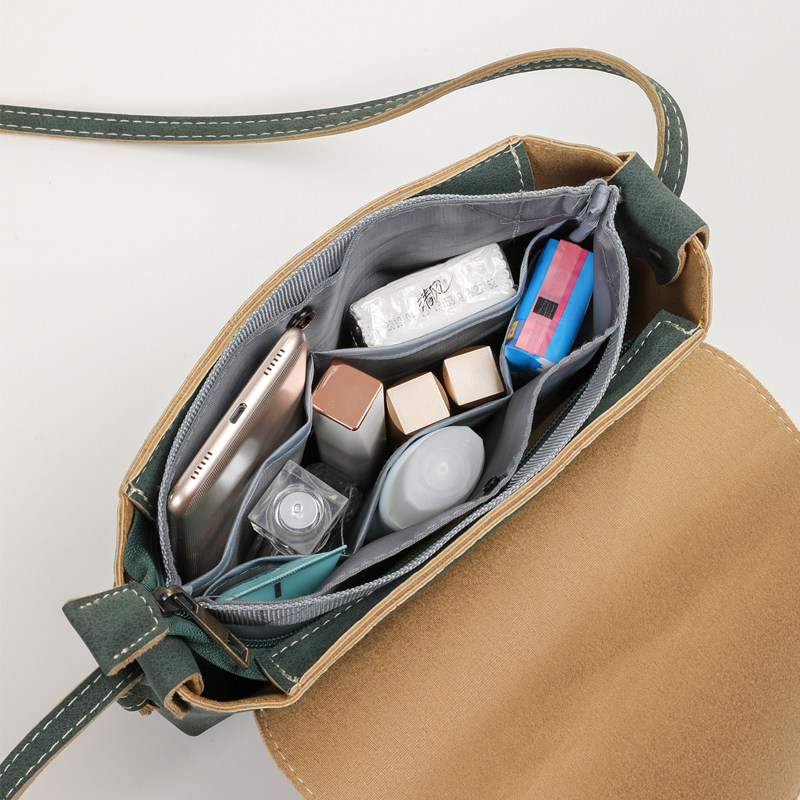 Handbag Inner Liner Bag Mini Bag Women's Makeup Bag Storage Large Bag Handbag Small Tote Ginger Tea