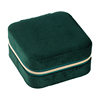 Shangpin Jewelry Storage Box Flannel Jewelry Storage Ear Ring Necklace European and American Cross-border Portable Jewelry Box