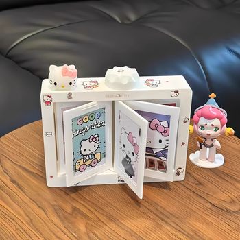 Kt Polaroid Rotating Photo Frame Page Turning Photo Album Table Photo Card Storage 3D Printing Creative Chinese Valentine's Day Gift