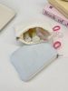 5951 Quilted Cloud Coin Storage Bag Student Portable Headphone Bag Cosmetic Storage Bag Coin Purse