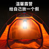 Amazon LED solar outdoor portable lamp cob camping lamp usb rechargeable camping lamp emergency lantern wholesale