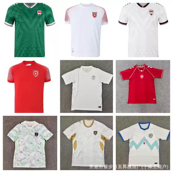 2026 World Cup Short-Sleeved Fan Jerseys Iraq Jordan Iran Denmark Slovenia Home Finland Football Uniforms