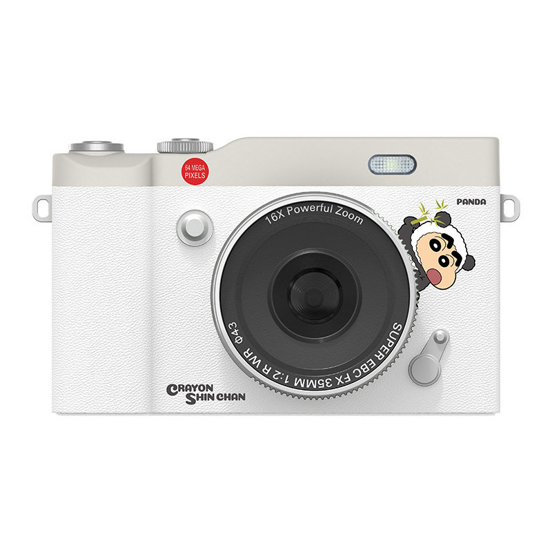 Crayon Shin-Chan Ccd Digital Camera Dual-Camera Student Campus Entry-Level Mirrorless Travel Photography Lvog Officially Licensed