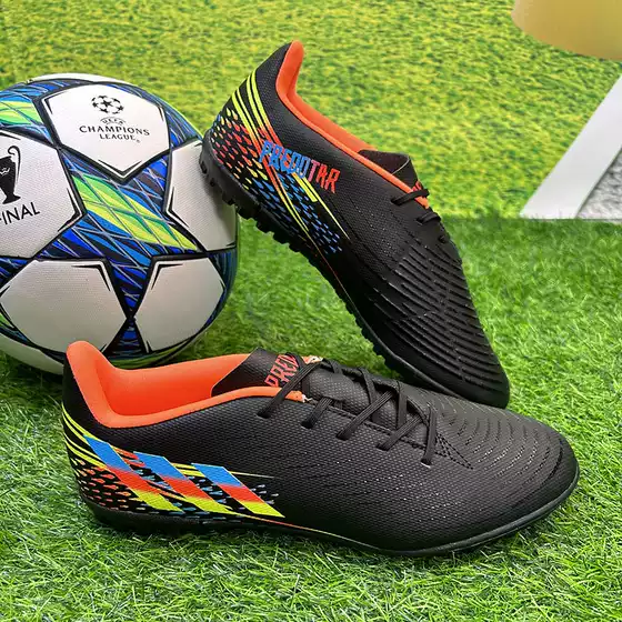 Falcon Football Shoes for Men and Women, Velcro, Adult Long Nails, Fg Artificial Grass Nails, Student Training Shoes