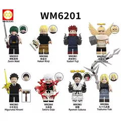 Wm6201 Building Block Figures Anime Series Foreign Trade Bagged Children's Assembly Toys