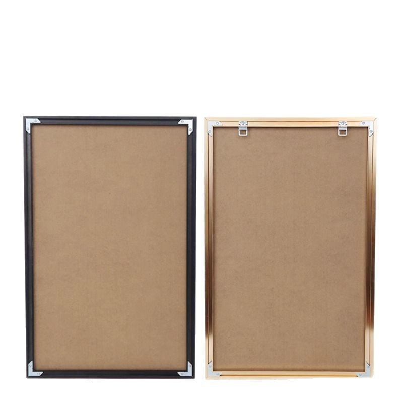 Thin Narrow Edge Aluminum Alloy Frame Metal Photo Frame Wall Hanging Open Stereo Advertising Open Frame Poster Large Size