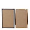 Thin Narrow Edge Aluminum Alloy Frame Metal Photo Frame Wall Hanging Open Stereo Advertising Open Frame Poster Large Size