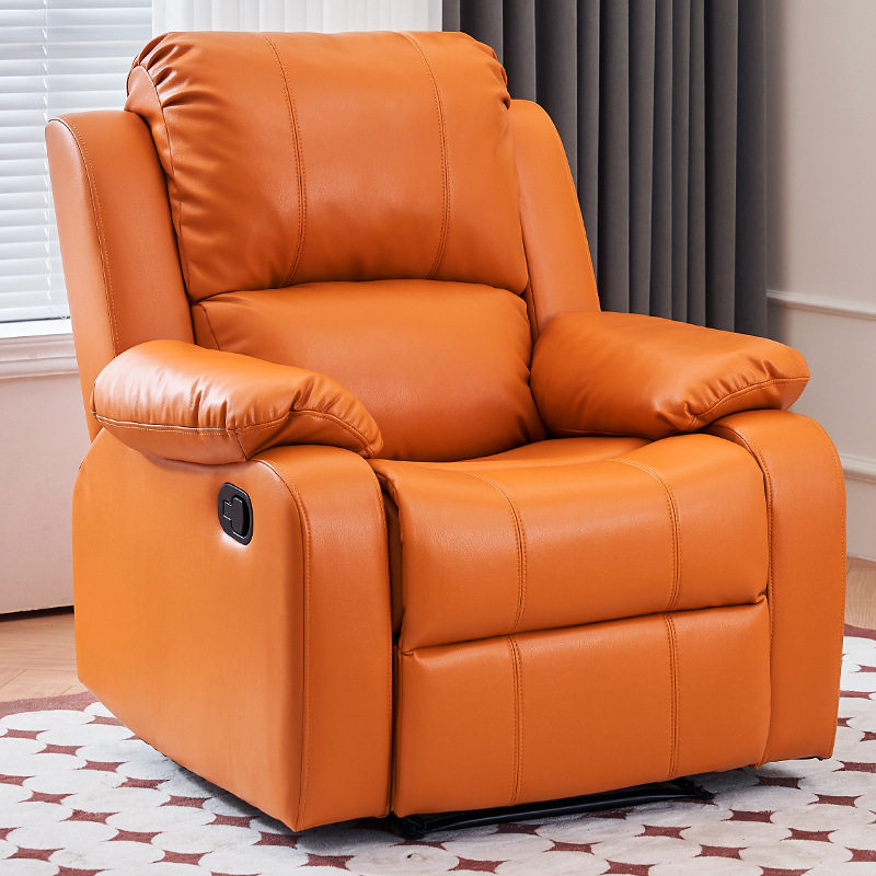 头等太空沙发客厅单人布艺电动躺椅懒人按摩多功能美甲美睫沙发