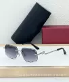 Silver black frame gradient gray film
