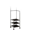 Corner Simple Coat Rack Bedside Floor-Standing Clothes Hanger Small Apartment Home Storage Bedroom Storage Rack Shelf