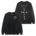 Washed Black Crewneck