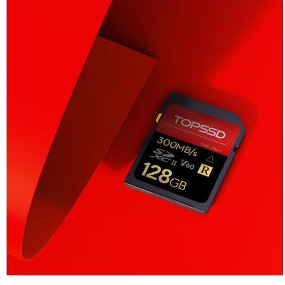 Tianshuo 128G SD memory card camera memory card high speed SLR micro single Camera Camera 300m V60 card