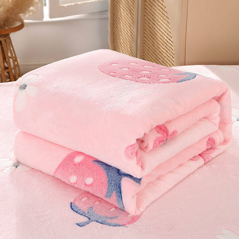 Thickened Non-Shedding Blanket, Warm Bed Sheets, Single Piece Milk Velvet Bed Sheets, Summer Thin Blanket, Student Dormitory
