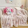 Sanrio Thickeneded Lamb Velvet Blanket Multifunctional Blanket Cute Cartoon Blanket Milk Velvet Kindergarten Nap Blanket