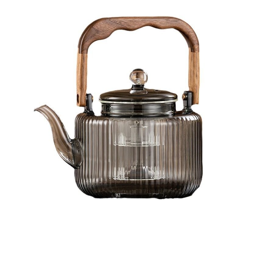 High Borosilicate Glass Teapot, High Temperature Resistant Glass Steaming and Cooking Dual-Purpose Teapot, Electric Ceramic Stove, Teapot Tea Maker