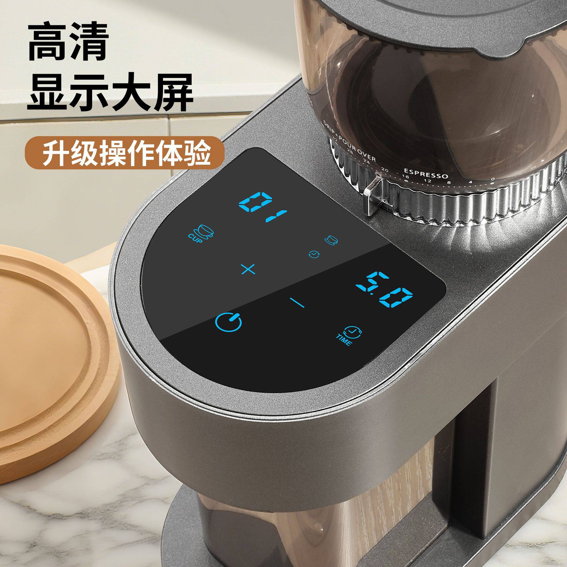 Coffee Machine Cross-Border Popular Coffee Bean Grinder Household Small Coffee Grinder Electric Coffee Grinder