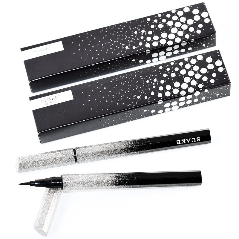 Li Jiaqi same starry sky eyeliner waterproof and oil-proof eyeliner long-lasting non-blooming eyeliner pen black cross-border Internet celebrity