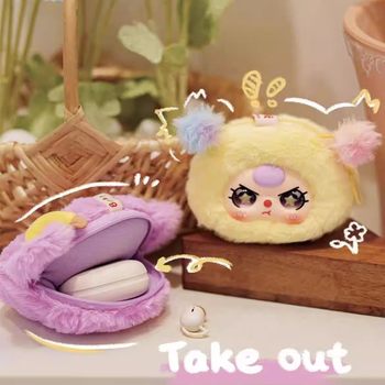 Genuine Baby Three-Year-Old Storage Bag Plush Series Bag Pendant Doll Doll Toy Cute Blind Box Wholesale