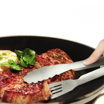 Stainless steel food clip pick-up clip steak clip barbecue steamed bread bread pastry food clip tool clip