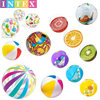 INTEX inflatable beach ball Bestway oversized ocean ball children water inflatable toy lawn hand racket ball