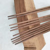 Household wooden chopsticks black walnut pointed chopsticks creative wooden simple chopsticks student portable lunch chopsticks tableware wholesale