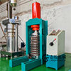 Large Vertical Hydraulic Oil Press, Cold Pressed Linseed Oil Machine, Raw Pressed Linseed Oil Production Line Equipment