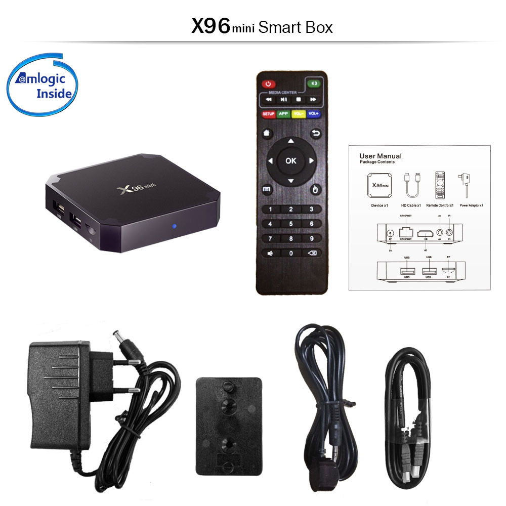 X96Mini Network Set-Top Box S905W2 4K Hd Wifi Android 10 Export Tv Box Tv Box