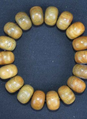 新款热销绿檀佛珠手串15