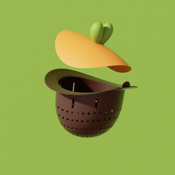 Anti-clogging floor drain screen filter screen cute household kitchen sink filter residue artifact silicone floor drain cover