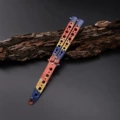 6-hole colorful dragon (3d color titanium model)