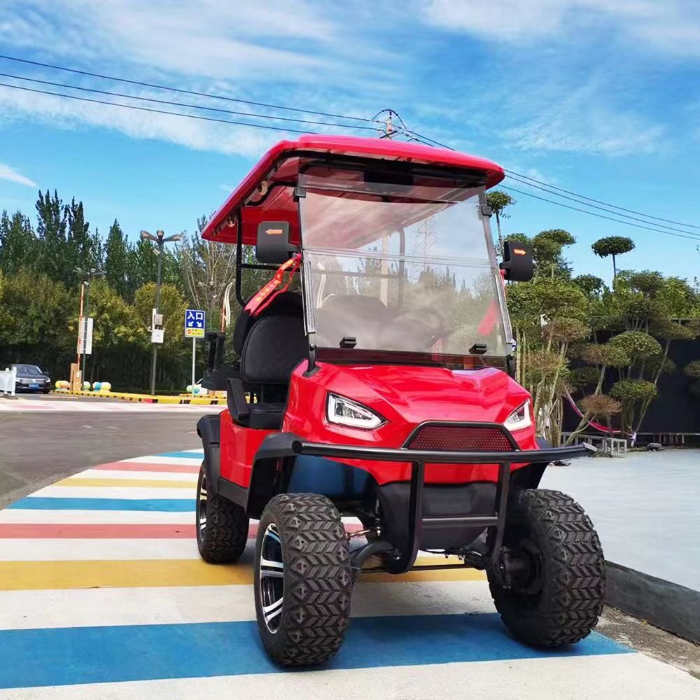 New Energy Electric Sightseeing Car Scenic Spot Touring Viewing Car Security Small Property Patrol Car Electric Golf Cart