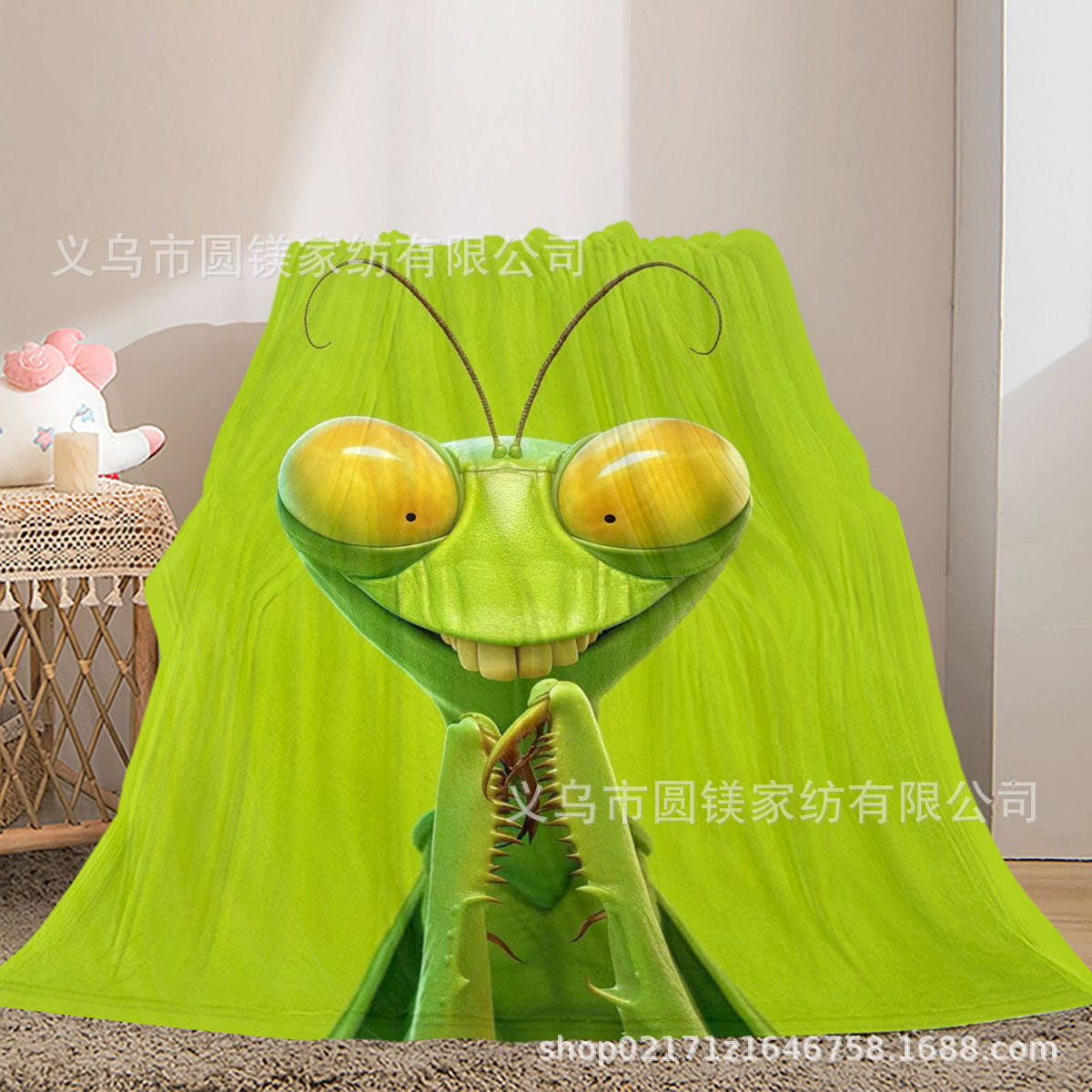 Modern Casual Casual Animal Pattern Printed Four Seasons Casual Flannel Blanket, Lunch Break Blanket, Air Conditioning Blanket