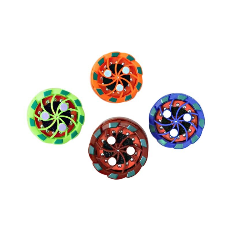 New Dazzling Light Spinning Top Decompression Toy, Dazzling Flash Spinning Stress Relief Gadget Toy