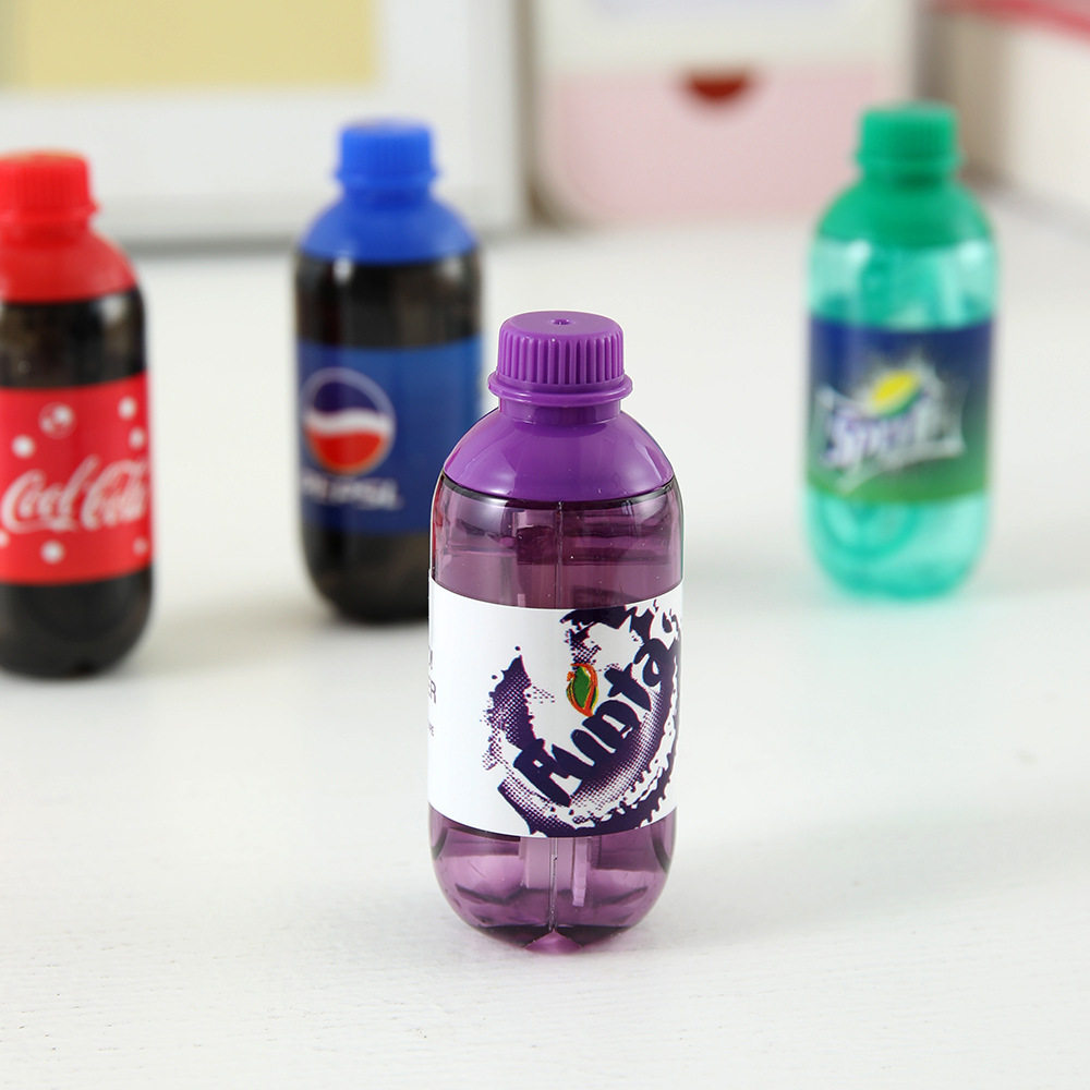 Soda Drink Bottle Correction Tape for Primary School Students, Cola Correction Tape, Creative High-Looking Small Mini Correction Tape