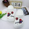 Suitable for Croc Shoes Flower Cartoon New Spider-Man Shoe Buckle DIY Shoe Decoration Pvc Factory Direct Sales Shoe Accessories