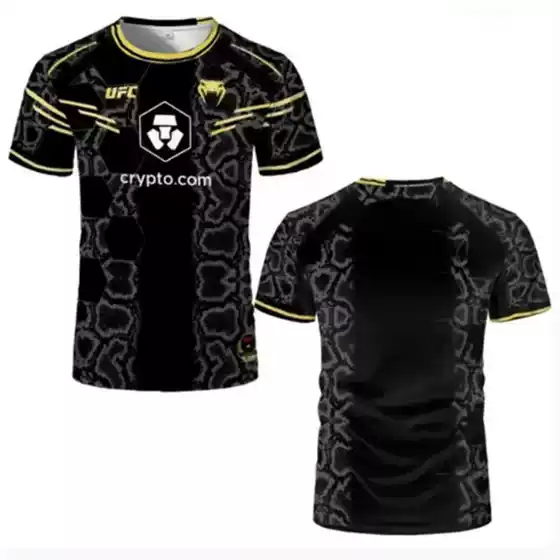 2024 summer new 3D digital printing men's outdoor leisure personality round neck short sleeve T-shirt handsome