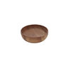 Japanese-style solid wood round plate creative fruit plate acacia wood household plate multi-specification melon and fruit dessert wooden plate carving