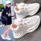 Babudou Girls' Trendy Shoes Sports Shoes 2025 Summer New Children's Shoes Mesh Casual Lightweight Breathable Running Shoes