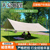 Camping Canopy Tent Outdoor Camping Sunshade Portable Sun and Rain Protection Beach Car Side Vinyl Curtain Wholesale