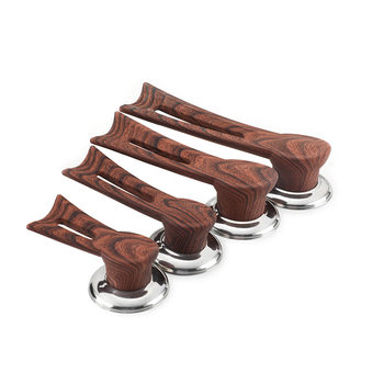 Wood grain vertical lid handle universal lid top cap cap cap knob handle top bead handle lid accessories