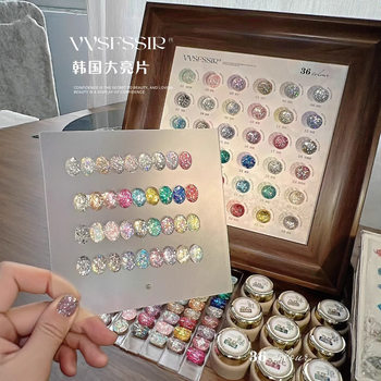 Vvsfssir Explosive Glitter Glue Summer Whitening Popular Manicure Fine Glitter Crushed Diamond Glitter Nail Polish Glue Nail Polish