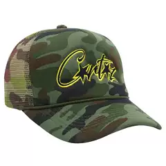 Cross-border American Style Trendy Brand Letter Embroidered Baseball Cap Casual Trendy Sunshade Cap Truck Driver Duck Tongue Color Spliced Mesh Cap