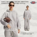 2592 edge grinding sweatshirt-light gray
