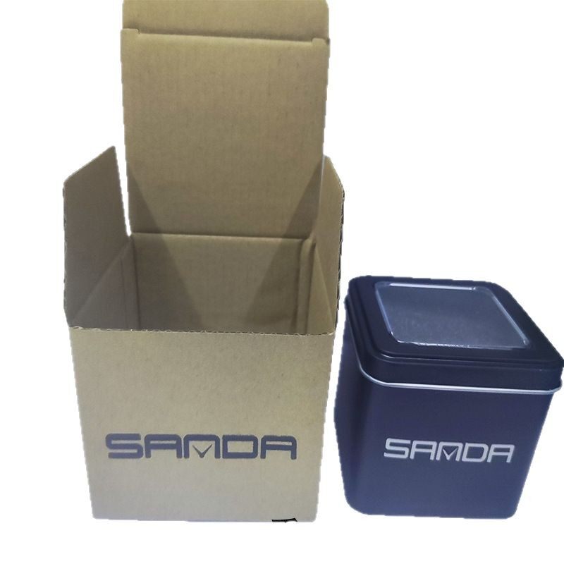 Original explosions watch gift box whole set of watch packaging box square exquisite iron box packaging box factory direct sales