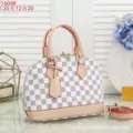 White plaid